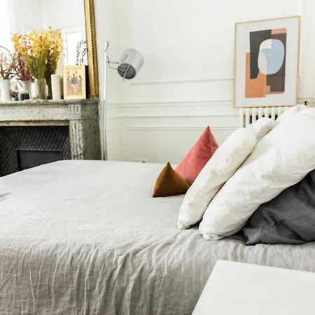 Charming Haussmannien Apt Near Monceau Park Apartment Paris